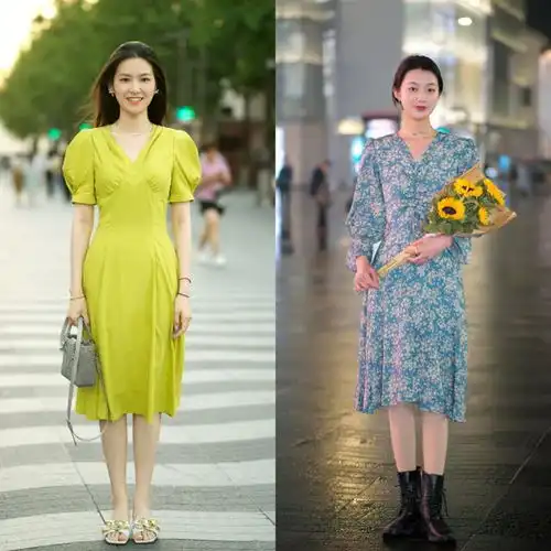 杭州女生真会穿,瞧她们的街拍穿搭,又美又飒,时髦气质