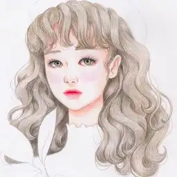 同样是画彩铅插画,为什么她却画得如此着迷美的让人窒息