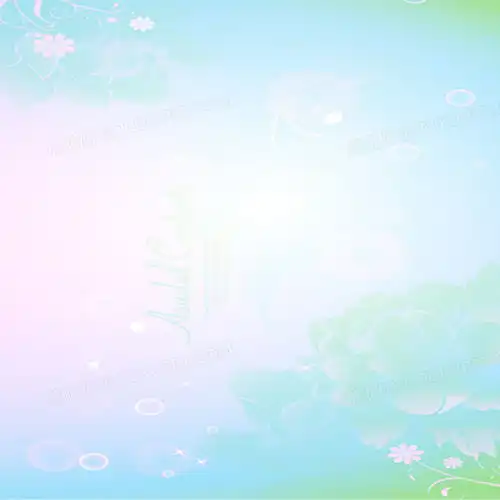 蓝色梦幻小花背景背景图片素材免费下载psd格式800800像素熊猫办公
