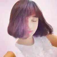 短发侧颜红衣头像女生微信头像图片大全