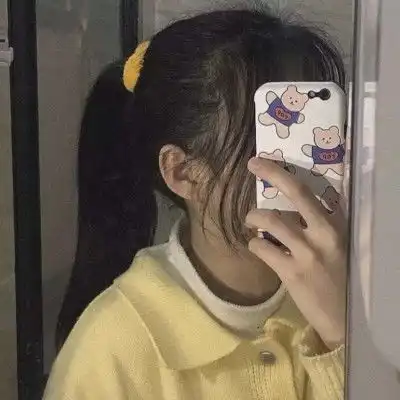 淡黄色的神仙女头头发不蓬松哦
