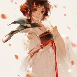 古风胭脂烫女生头像,浮世三千,吾爱有三日,月与卿