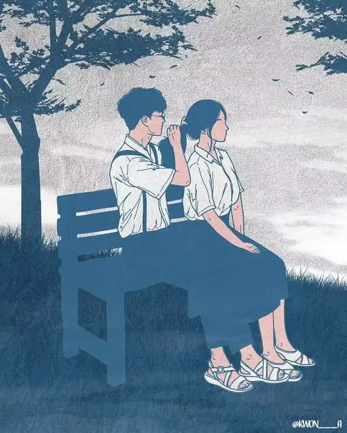 吻他抱他打他,2018年最亲密恋人插画大盘点看完我想恋爱了