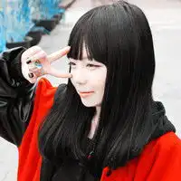 剪刀手女生头像女生都爱做v型手式
