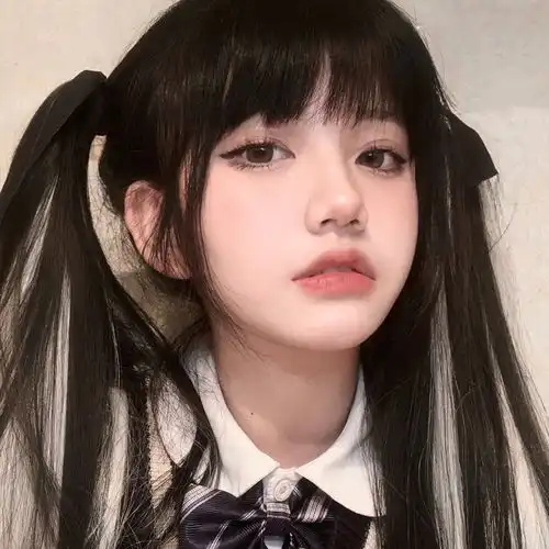 温柔系真人女生头像岁月很长人海茫茫,你别回头也别将就