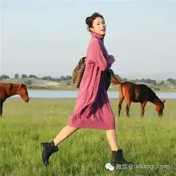 文艺范毛衣连衣裙,清新与柔美完美展现