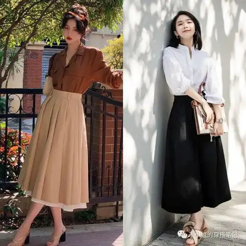 精致女人很少选百褶裙,今年火了这条赫本裙,优雅高级有气质