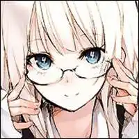 戴眼镜个性微信头像女生气质唯美