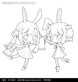 q版卡通少女图片免费下载编号3676469红动网