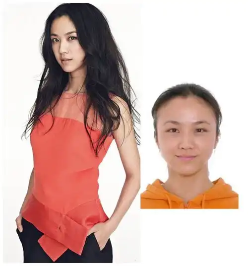女星证件照和最美照片对比,谁比原来漂亮疑似微整了呢