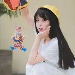 清纯唯美文艺美女微信头像