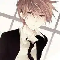 二次元异眸邪魅男头像
