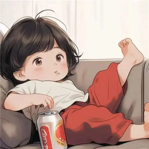 可爱萌娃摆烂头像图片大全,人生不摆烂,快乐少一半