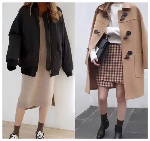 成熟女人大衣最好少穿黑色,选择温柔色彩,演绎优雅高级感