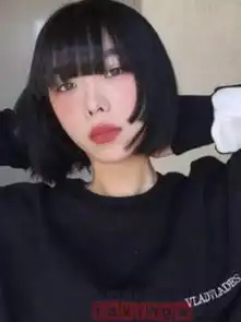 减龄直发女生款可爱又呆萌