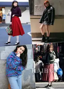 春意刚刚冒头,粉红控和露腿党争相来抢镜海报时尚网日本街拍之古着聚集地原宿篇309期