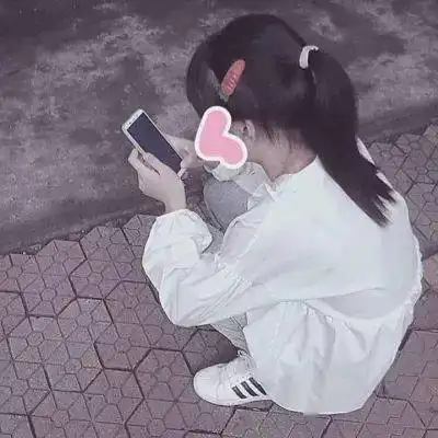 背影头像可爱女生头像