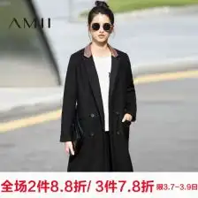 新款时尚呢子大衣女