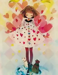 求卡通女生的头像,小清新唯美的,注意是卡通头像