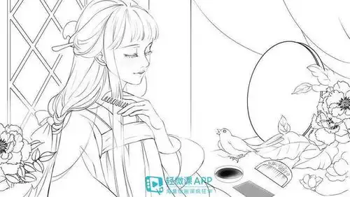 古风人物画法教程古风漫画入门