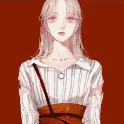 女生头像手绘简约2020气质可爱手绘文艺女生头像