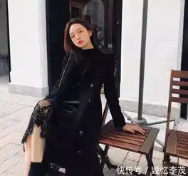 街拍美女不只是性感,蕾丝裙也能穿出仙气十足
