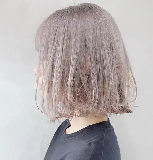浅色系潮短发