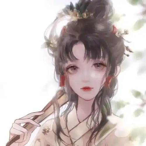 仙气古风女生头像万事都要全力以赴包括开心