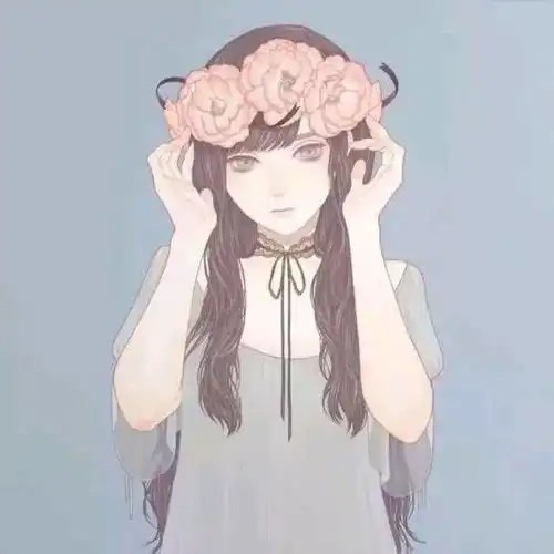 满屏的卡通闺蜜头像吖