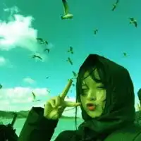 绿色仙女头像