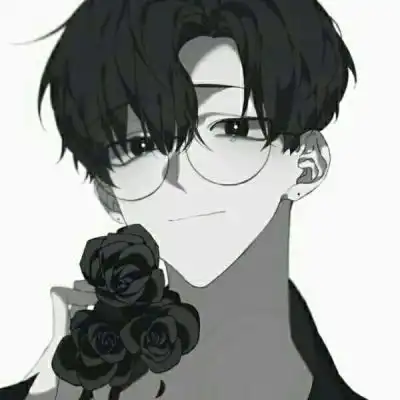 优质动漫男头,微丧