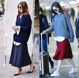 看腻了满大街的白衬衫秋冬衬衫针织衫叠穿真的美翻了