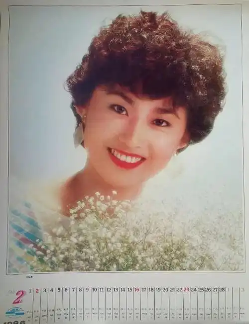 港台女星80年代挂历照,陈玉莲仙气飘飘,可惜绝美的她已离世