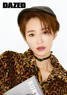 组图高俊熙拍写真大变身戴墨镜变痞帅小子