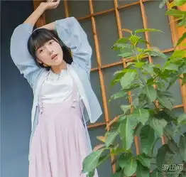 二次元美少女徐娇汉服新照清新可人宛如邻家女孩