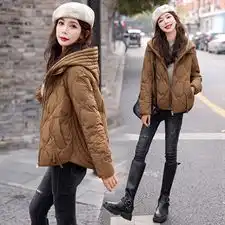 短款羽绒服女2023冬季新款时尚气质小个子外套90白鸭绒现货
