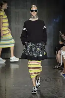 2015春夏纽约时装周dkny2015春夏女装秀