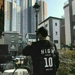 唯美意境小清新头像男生背影图片以后的路我想陪你一起走