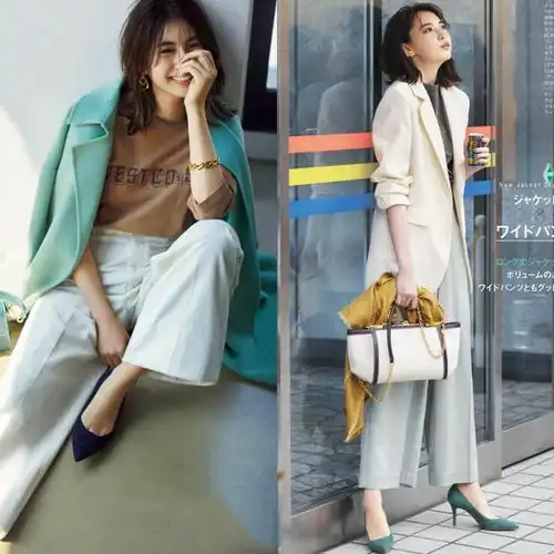 为什么劝你多穿烟管裤出门看日本女人就知道,多洋气显瘦