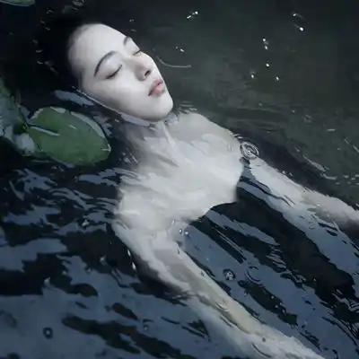 2023最新唯美水与美人女生头像