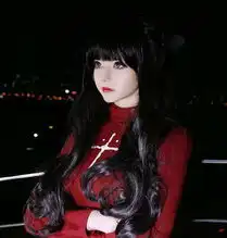 韩国洋娃娃女孩精品cos精致脸蛋与绝好身材的完美搭配