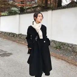 气场很足的女神范呢大衣,时尚小姐姐们都爱这样穿哦