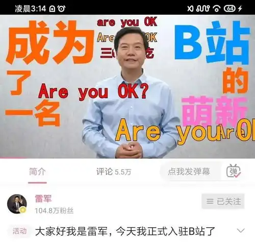 雷军十岁的小米乘风破浪,有趣的灵魂一往无前