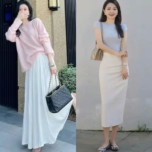 40的女人裙子穿长不穿短记住这四个搭配公式,时髦又显气质