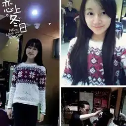 点读机女孩近照14岁的她美哭了