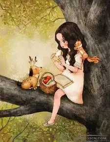 aeppol的童话风格唯美插画艺术设计