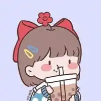 吃东西的女生头像卡通