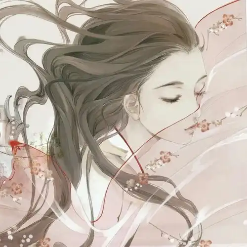 夜深忽梦少年事,唯梦闲人不梦君动漫古风女生头像