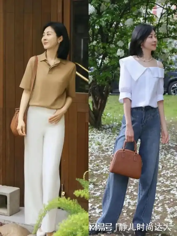到了夏天才发现,中年女人穿基础款才好看,比同龄人年轻