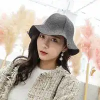 渔夫帽子酷气质女生头像